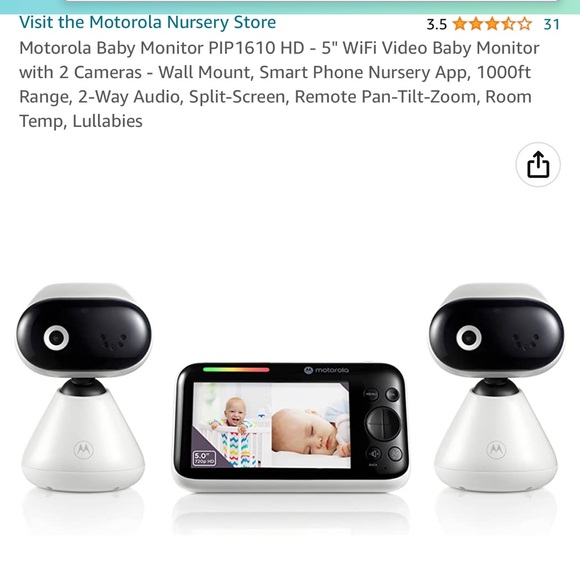 Motorola Pip1610 Motorola Baby Monitor Canada Motorola Motorized